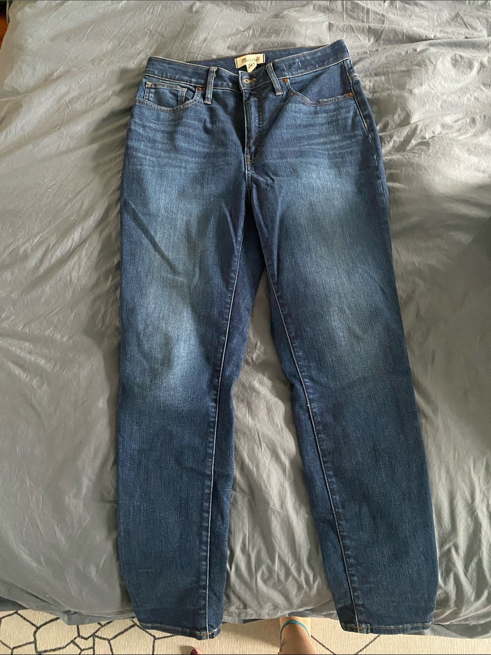 Madewell Women's Dark Indigo Skinny Jeans